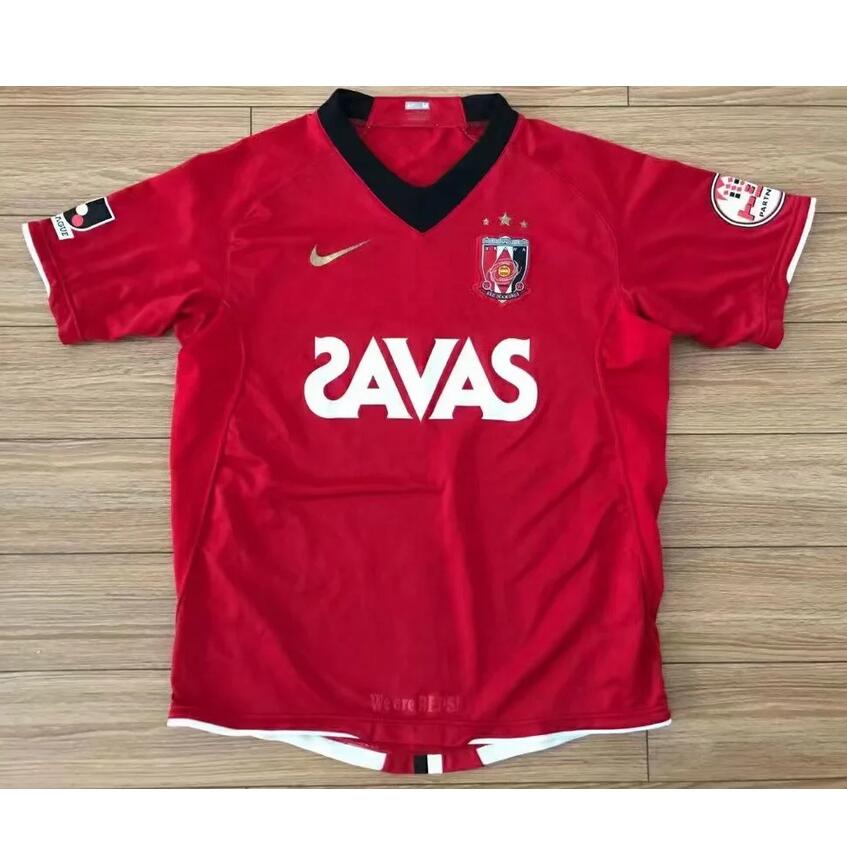 2008 Urawa Red Diamonds Retro Home Kit Soccer Jersey